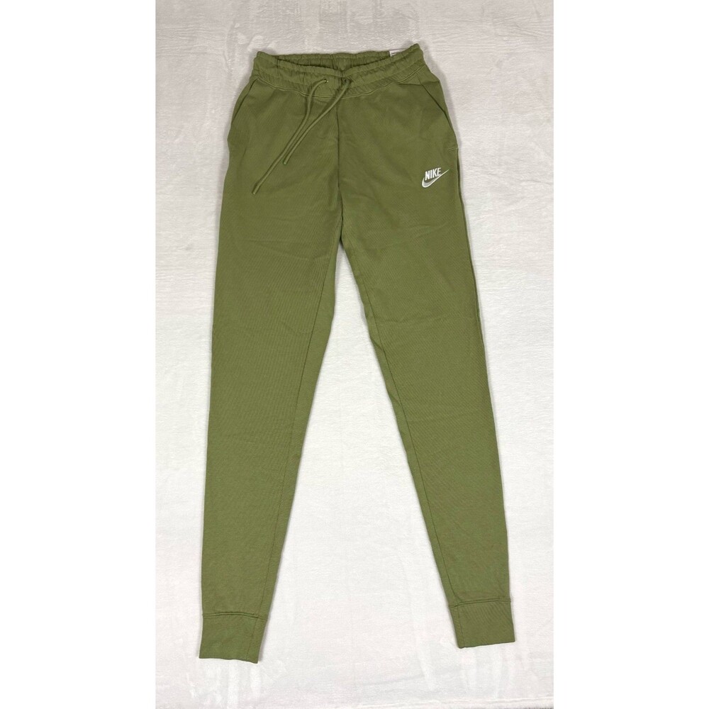 NWT Women Nike XS Sportswear High Rise Jogger Sweatpants Green DJ8499